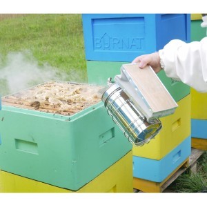 Dūminė bitėms, cinkuota 27 cm BEE4032