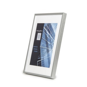 Rėmelis ALIUMINIS atidaromas iš viršaus 21*29.7 sidabrinis plexi