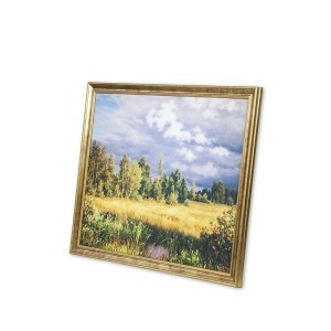 Reprodukcija 1705476 su rėmu 1203300 Geltona pieva 40x50 SVX