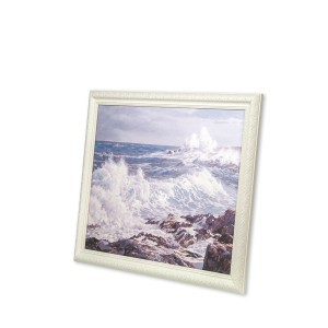 Reprodukcija 1705482 su rėmu 1305066  Banguotas jūros krantas 40x50 SVX