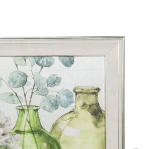 Reprodukcija 1705440 su rėmu 6003  Gėlės buteliuose 50x70 SVX