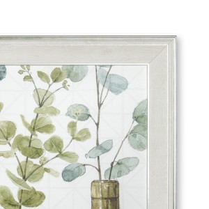 Reprodukcija 1705439 su rėmu 6003 Gėlės buteliuose 50x50 SVX