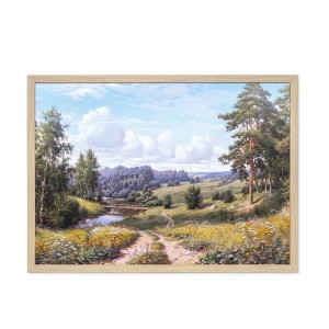 Reprodukcija 1705449 su rėmu 1200911 Vasara šile 50*70 SVX