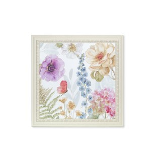 Reprodukcija 1705474 su rėmu 1305038 Švelnios gėlės II 40x40 SVX