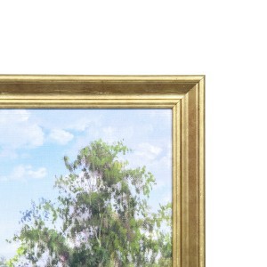 Reprodukcija 1705450 su rėmu 1203300 Miško upė 50*70 SVX