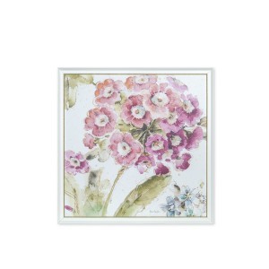 Reprodukcija 1705437 su rėmu 3304 Rausva raktažolė I 50x50 SVX