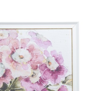 Reprodukcija 1705437 su rėmu 3304 Rausva raktažolė I 50x50 SVX