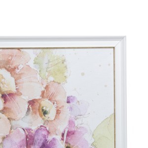 Reprodukcija 1705438 su rėmu 3304 Rausva raktažolė II 50x50 SVX