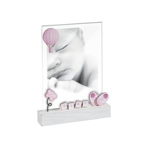 Rėmelis vaikiškas rožinis  A1546 13x18 cm (15x20 cm) Mascagni