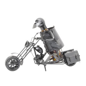 Stovas buteliui metalinis Motociklininkas W99 0.75L