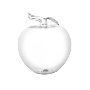 Obuolys stiklinis skaidrus 8 cm O835 Mascagni