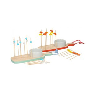 Indų rinkinys užkandžiams 11 vnt. 24x8,5cm ALPINA 871125202268