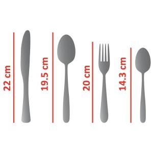 Stalo įrankių rinkinys 16 vnt. juodi 871125225463