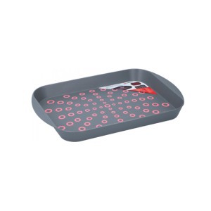 Padėklas neslystantis 29,5x44x4,5 cm ALPINA 871125218574