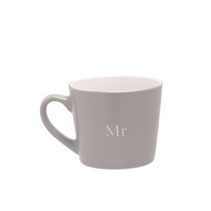 Puodeliai 2 vnt. Mr & Mrs 8.5x13x10 cm AM214 Widdop
