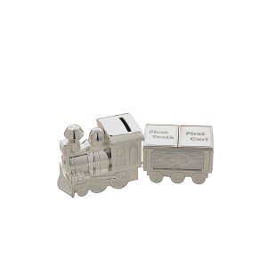 Suvenyras Traukinys-taupyklė + dėžutė pirmam dantukui CG404 7x17x5 cm Widdop