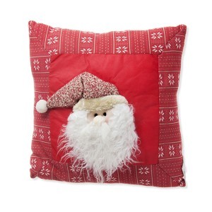 Pagalvėlė kalėdine tematika 36x36 cm 871125298474 raudona (3 rūšių) KLD