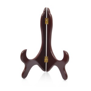 Stovelis lėkštei medinis H25 cm HR16158-2
