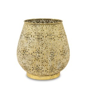 Žvakidė metalinė ažūrinė 20,5x20x20 cm 115941