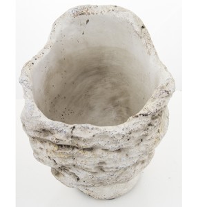 Vazonas betoninis Žmogaus veidas 20x20x14 cm 119680