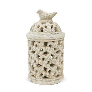 Žvakidė betoninė su paukščiuku 30x16x16 cm 115121