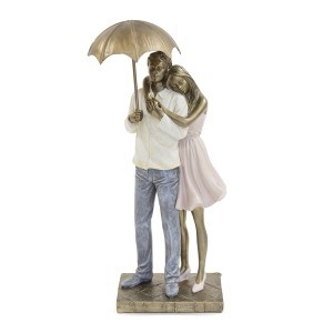 Figūrėlė pora po skėčiu  29,5x11,5x8,5 cm 122305