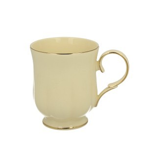 Puodelis porcelianinis kreminės spl. CLARK 450 ml DUO