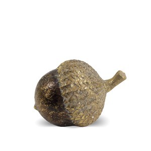 Dekoracija gilė  aukso sp. polirezin. 11,5x8x8 cm  122132 KLD