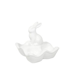 Dėklas 4 kiaušiniams  keramikinis 13x14x12 cm 100209 velyk