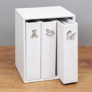 Albumų rinkinys 3 vnt. po 24 nuotr. 10 x 15 cm H19 W:15 D:15 cm CG950W Widdop va