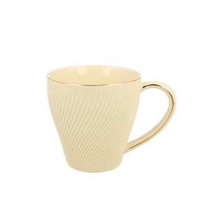 Puodelis porcelianinis kreminės spl. 430 ml ICE CREAM DUO