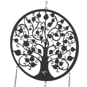 Dekoracija pakabinama metalinė Medis 35x90 cm(4)