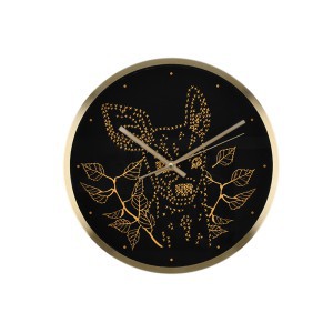 Laikrodis Bembis sieninis juodas D 30 cm 611894