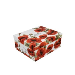 Puodeliai porcelianiniai 2 vnt. 280 ml Aguonos DUO