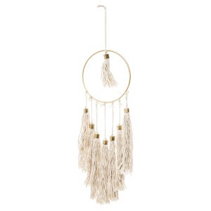 Sapnų gaudyklė medvilninė Kutai 55x15x2 cm 131344