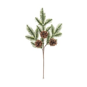 Dekoratyvinė eglės šakelė 49x28x8 cm 146511 KLD