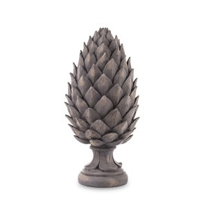Figūrėlė artišokas rudas 46x22x22 cm 143346