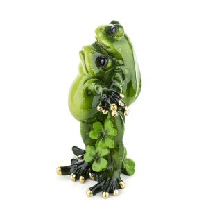 Figūrėlė varlės Pora polirezininė 13x13x6,5 cm 137249