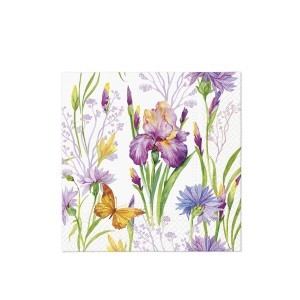 Servetėlės popierinės Irisai 33x33 cm  20 vnt. 160286