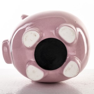 Taupyklė keramikinė Kiaulė su karūna 12x11,5x9 cm 146878