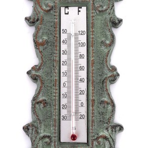 Termometras lauko metalinis 25x10 cm (-30 +50) 159149