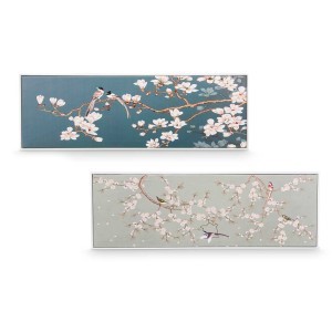 Paveikslas drobė su rėmu Migdolų medis 90x30x5 cm (mix) Giftdecor 13584