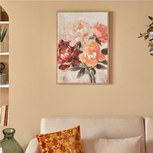 Paveikslas drobė su rėmu Gėlės 52x72x2,6 cm Atmosphera 209431