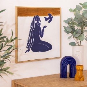 Paveikslas drobė su rėmu Melodija 45x45x2,6 cm Atmosphera 200292