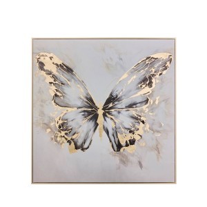 Paveikslas drobė su rėmu Drugelis 60x2,5x60 cm (mix) Atmosphera 210475