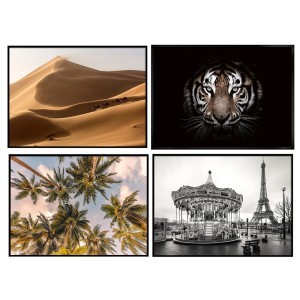 Paveikslas drobė su rėmu (MIX) 50x2,6x70 cm Atmosphera 166938DIS