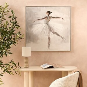 Paveikslas drobė su rėmu Balerina 78x2,8x78 cm Atmosphera 215558