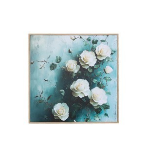 Paveikslas drobė su rėmu Rožės 40x2,2x40 cm (mix) Atmosphera 215566