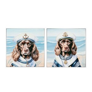 Paveikslas Šuo jūreivis 60x60x2 cm (mix 2) 8445393656595