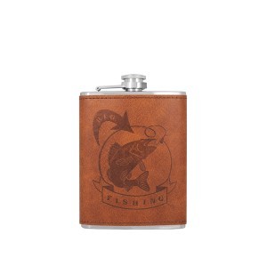 Rinkinys gertuvė ( fleškutė) metalinė+taurelės+piltuvėlis+peiliukas 240 ml